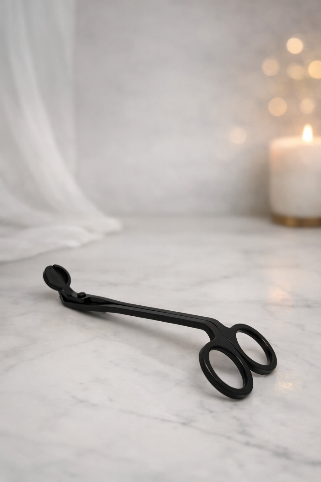 Stainless steel wick trimmer